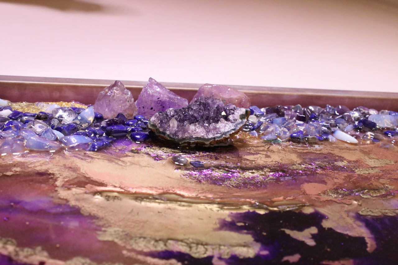 Orgonit Energiebild Amethystos