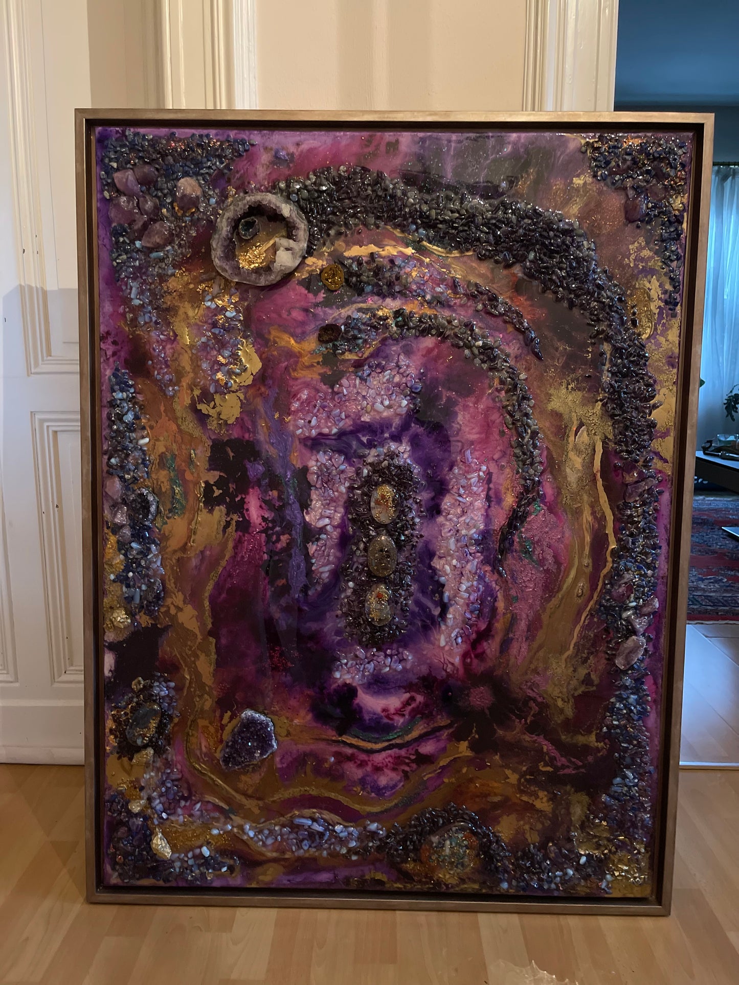 Orgonit Energiebild Amethystos