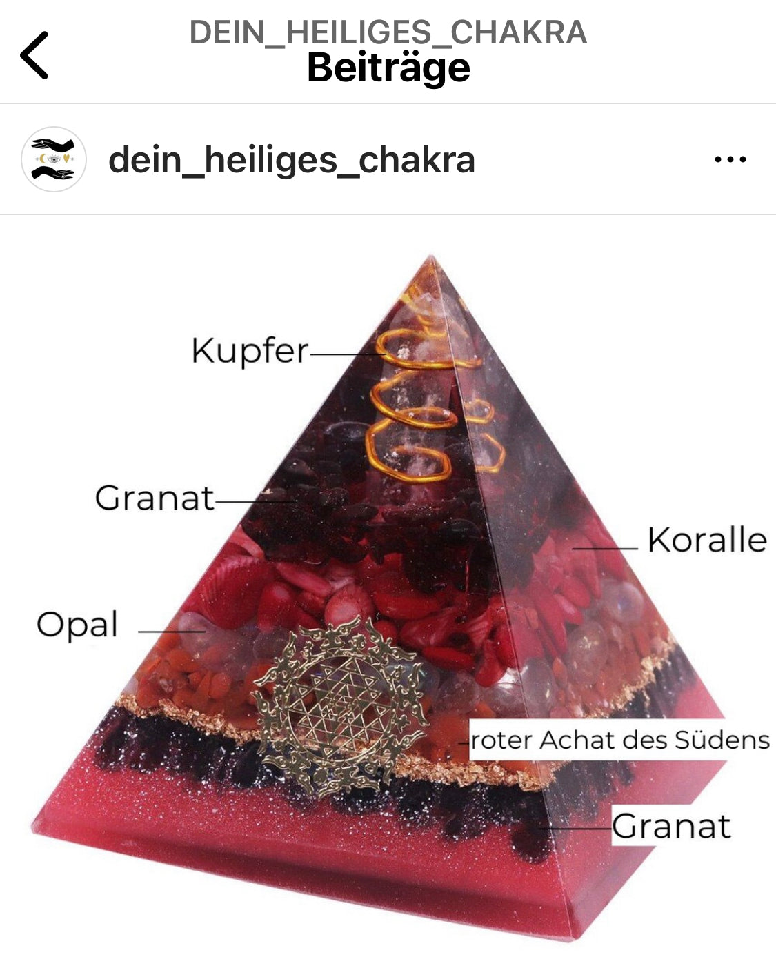 Orgonit Pyramide