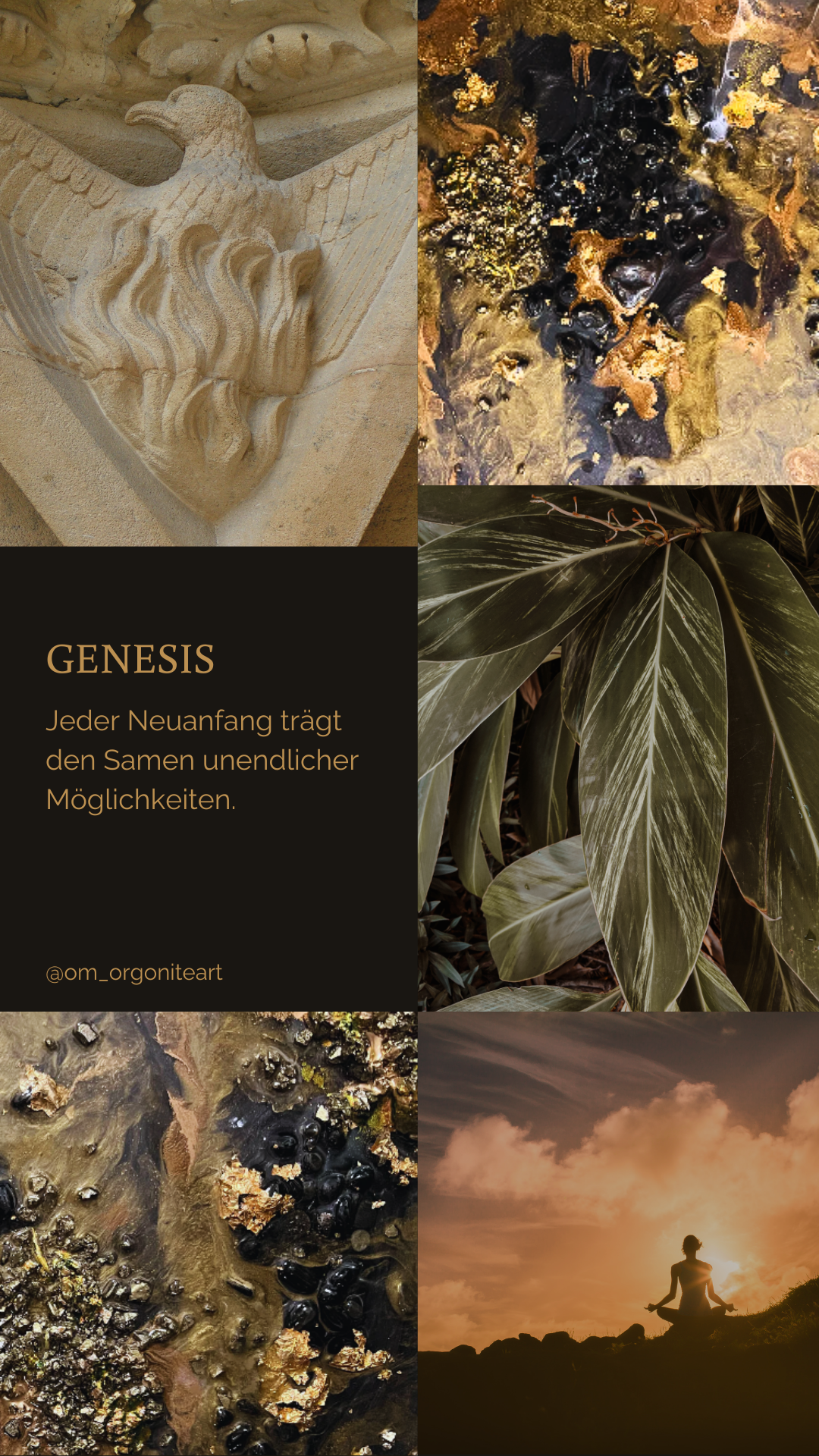 Orgonit Energiebild Genesis