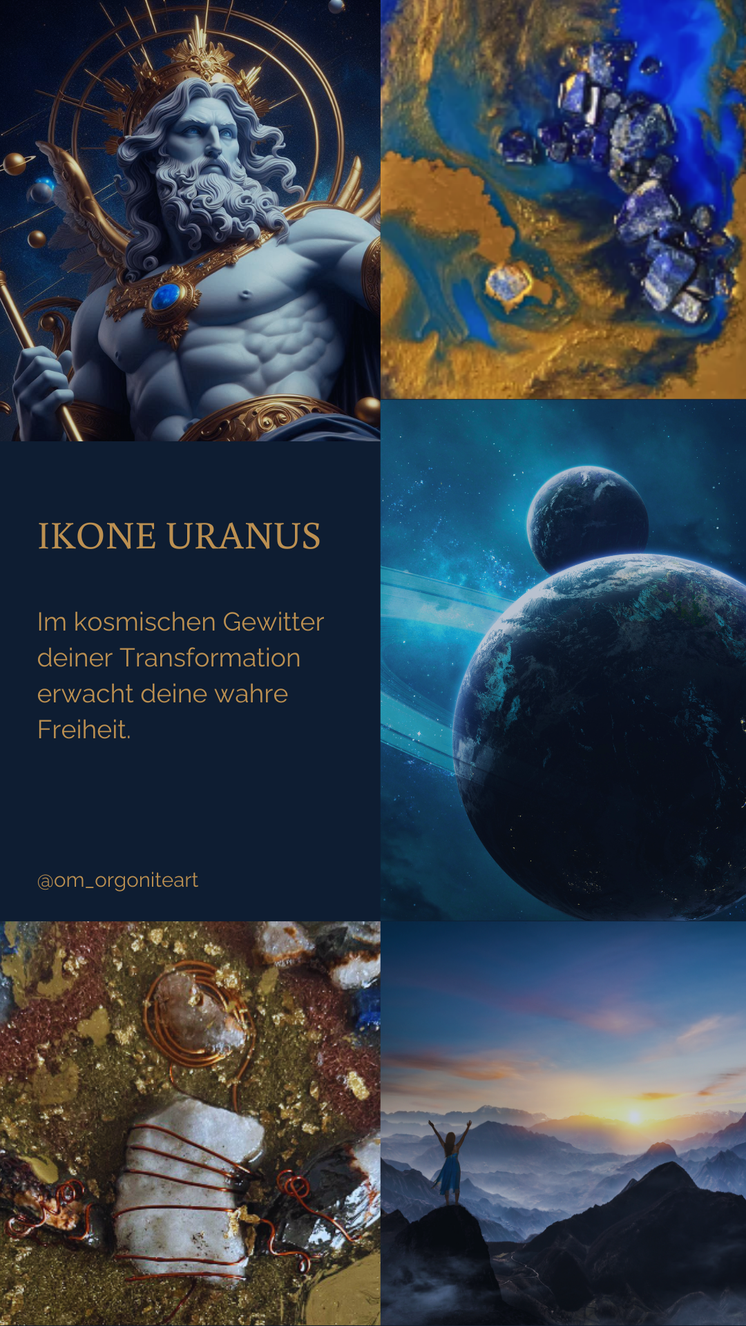 Orgonit Energie Ikone Uranus