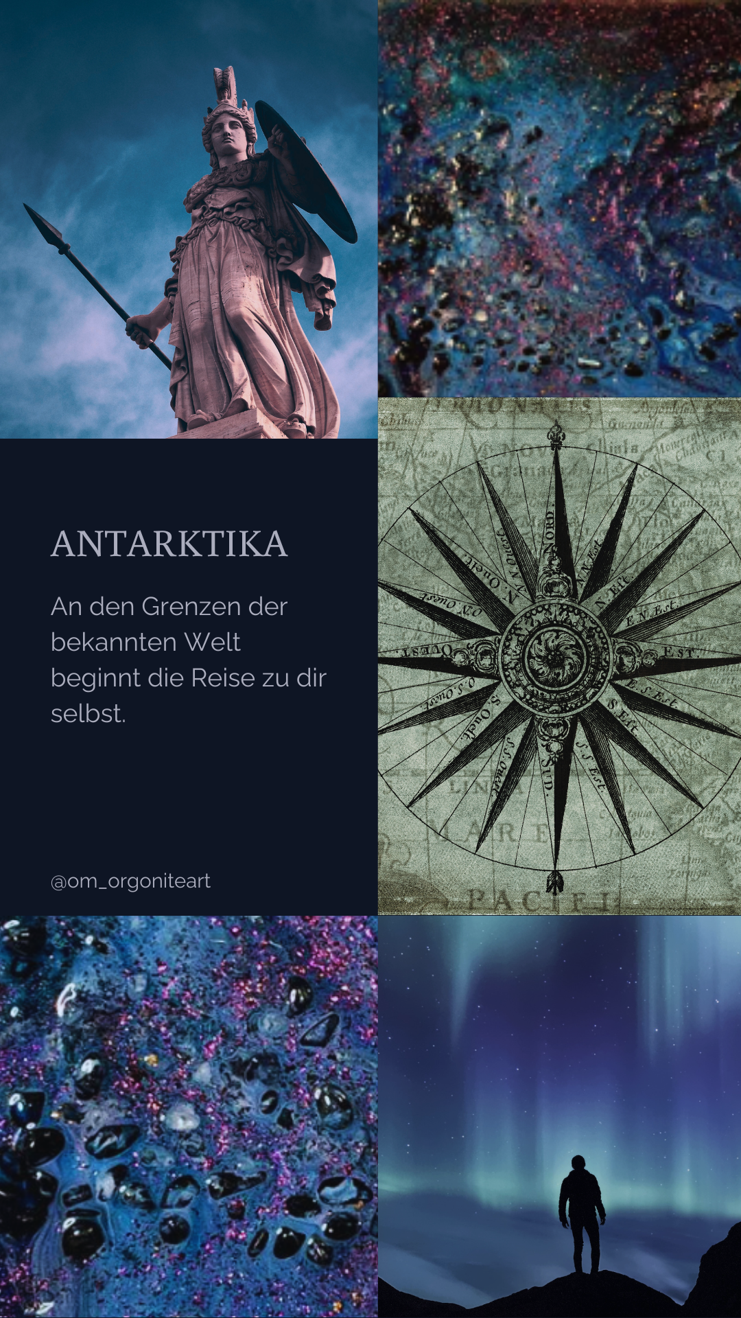 Orgonit Energiebild Antarktika