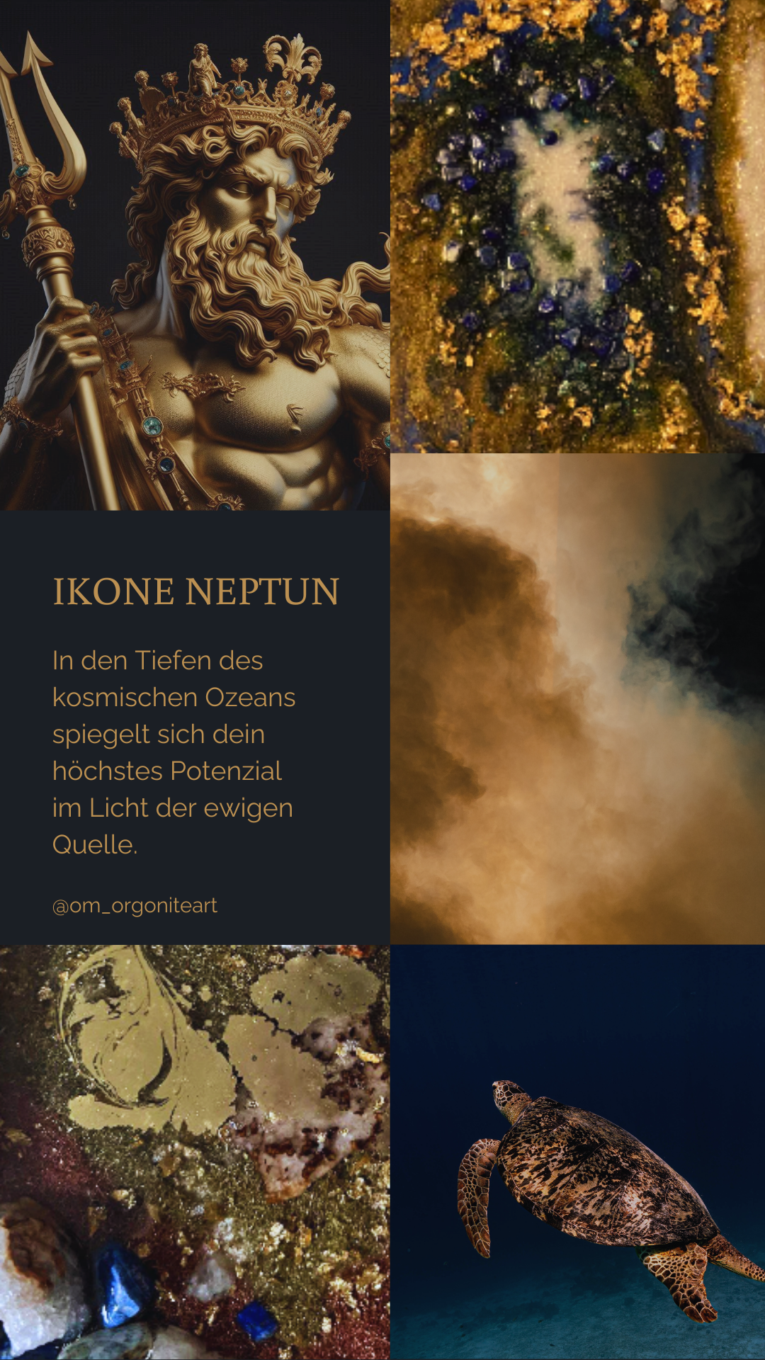 Orgonit Energie Ikone Neptun