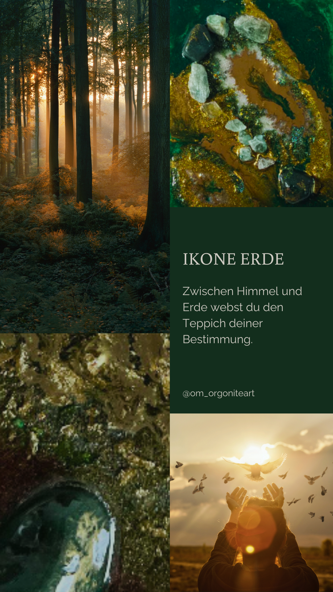 Orgonit Energie Ikone Erde