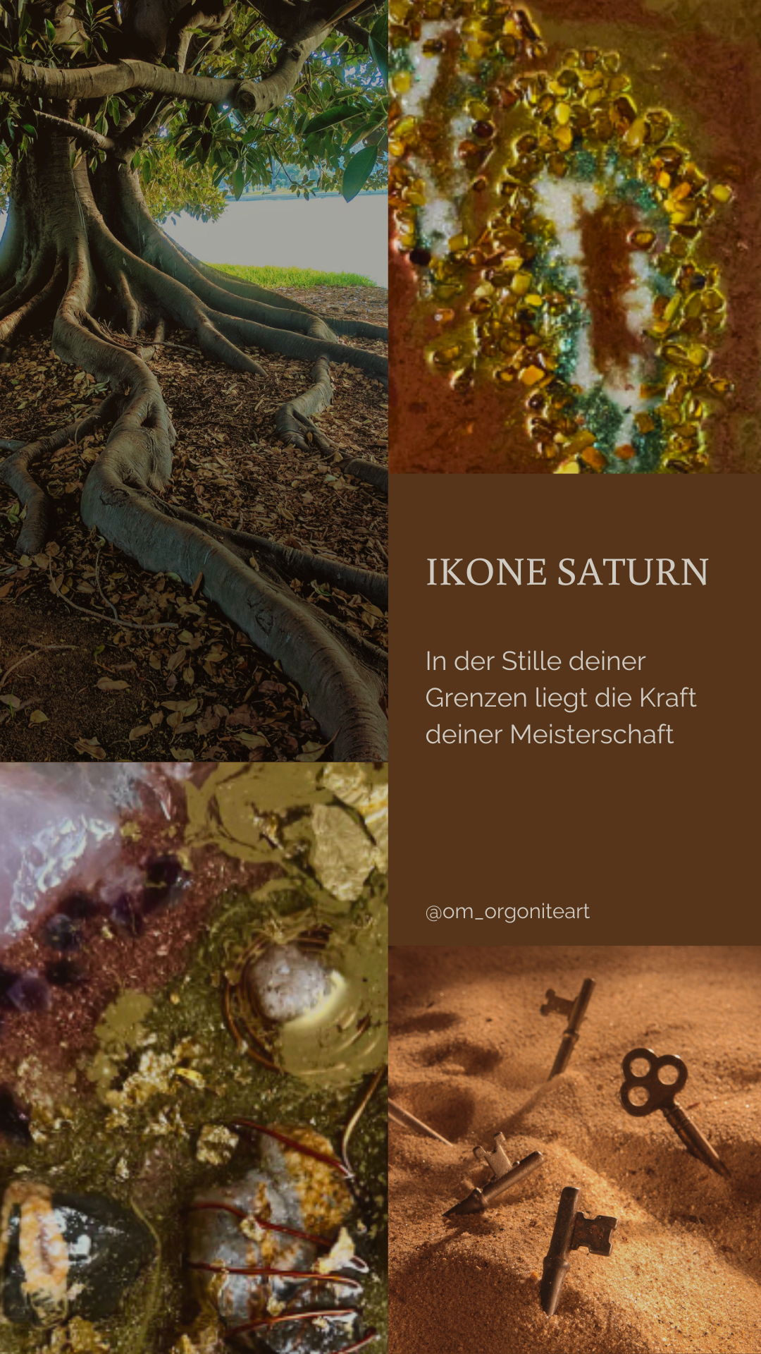 Orgonit Energie Ikone Saturn